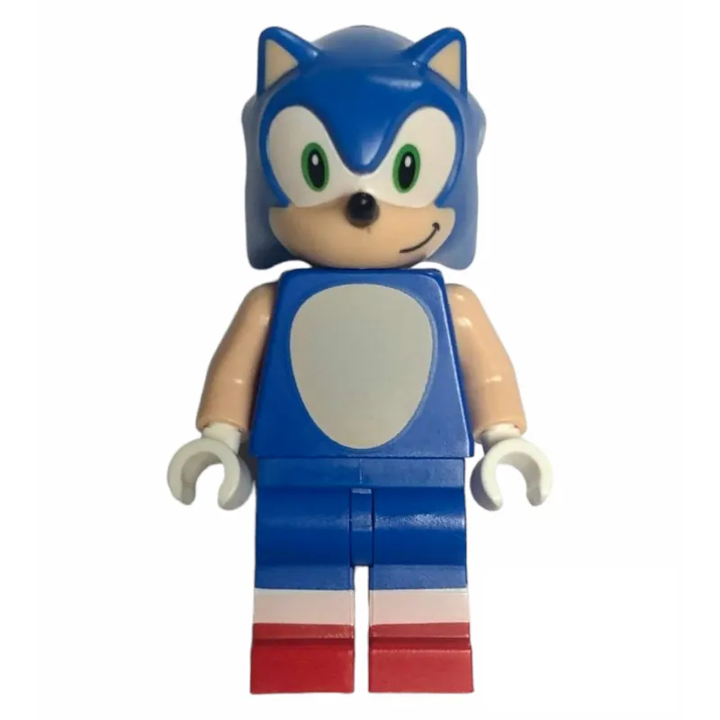 Sonic the Hedgehog, Light Nougat Face, Green Eyes