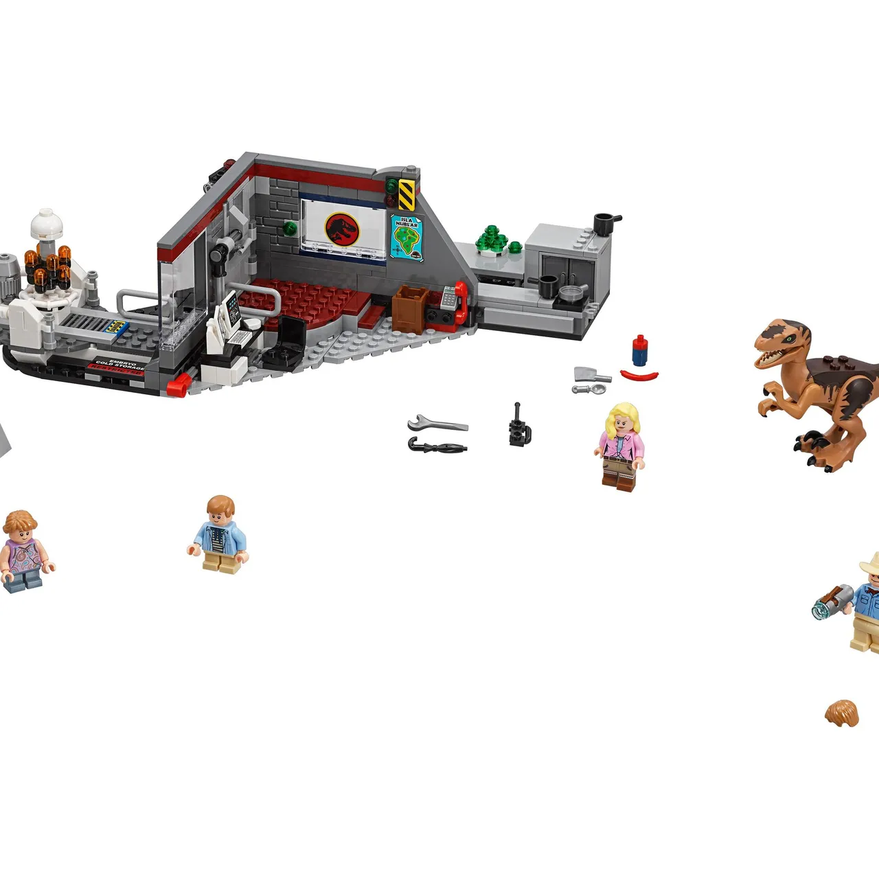 Jurassic Park Velociraptor Chase