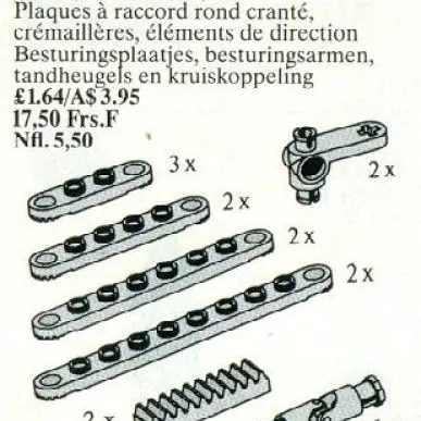 Plates, Gear Racks, etc.