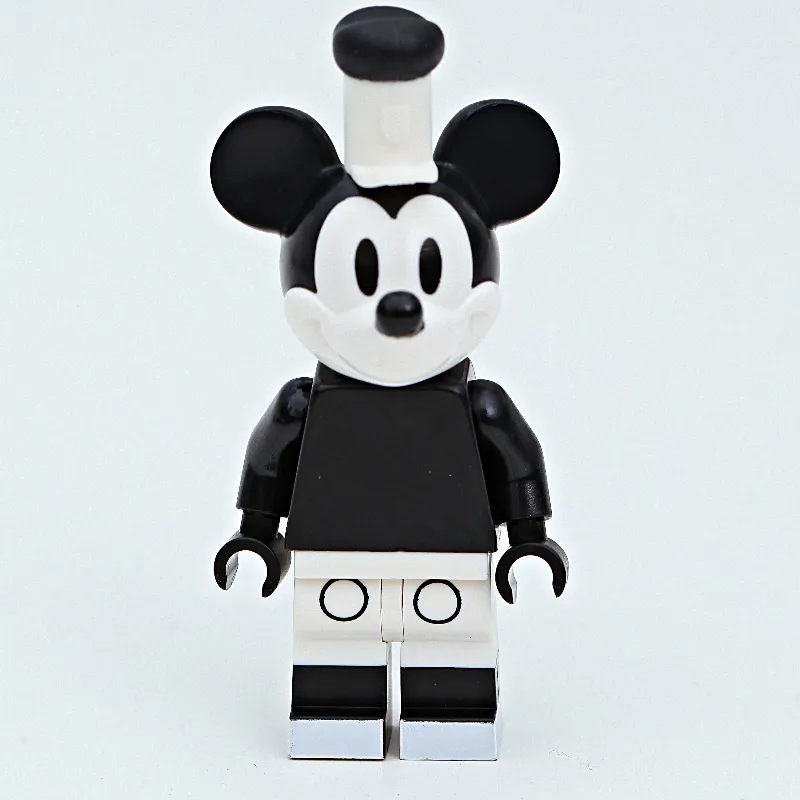 Mickey Mouse, Classic Black and White, Black Boots (CMF)