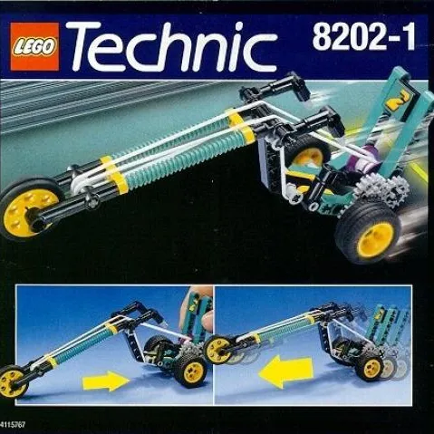 Blast Off Chopper with Bungee Cord Power!