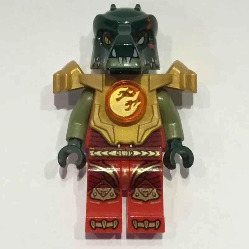 Cragger with Shoulder Armor and Fire Chi