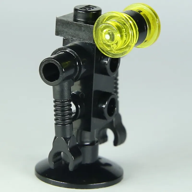 Futuron Droid - Black, Trans-Yellow Eyes