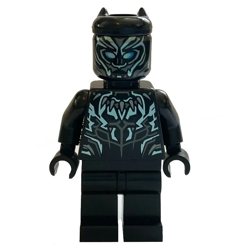 Black Panther with Dark Azure Highlights