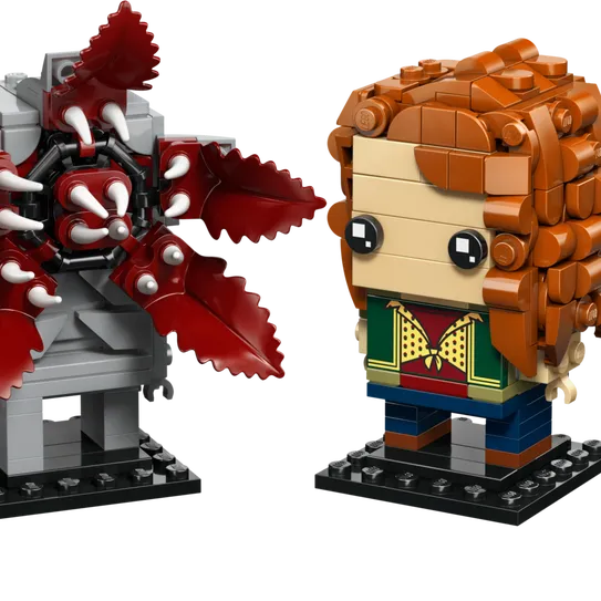 Eleven, Max, Demogorgon and Holly Figures