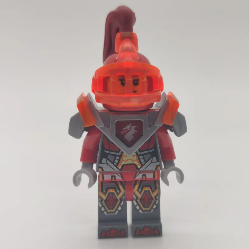 Macy Halbert with Trans-Neon Orange Visor