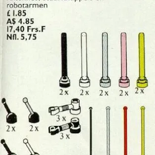 Mini Antennas, Control Sticks and Antennas