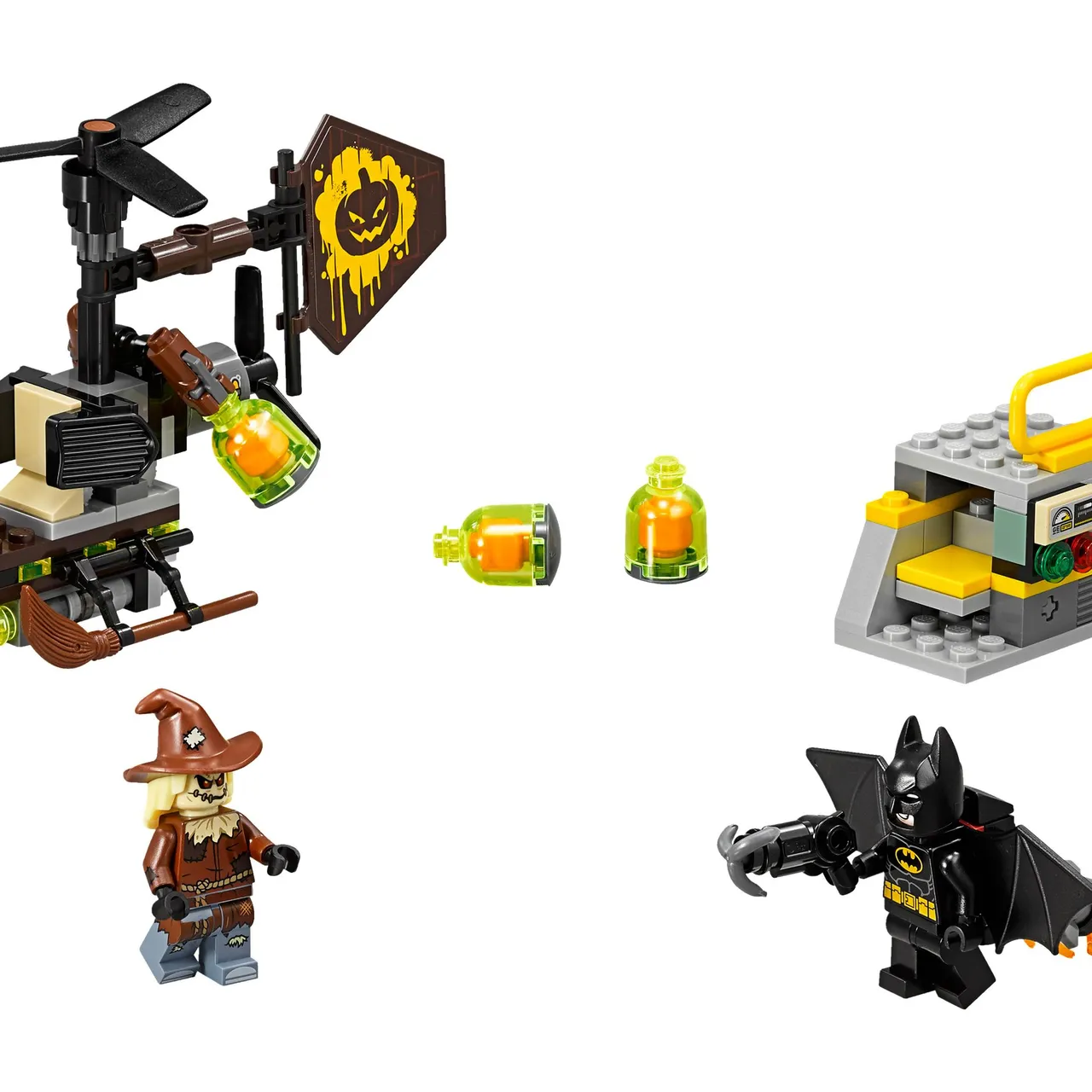 Scarecrow Fearful Face-off