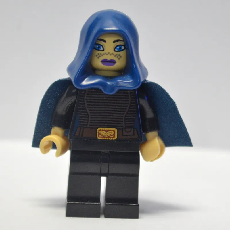 Barriss Offee, Dark Blue Hood and Cape