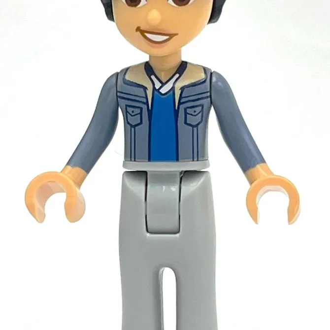 Niko - Sand Blue Jacket, Light Bluish Grey Legs