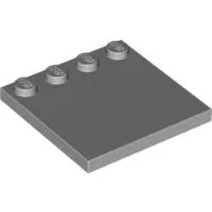 Plate Special 4 x 4 with Studs on One Edge [Plain]