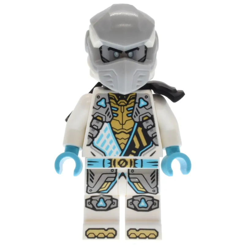 Zane, Silver Helmet, Katana Holder