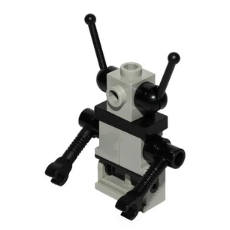 Classic Space Droid - Black and Grey, Hinge Base