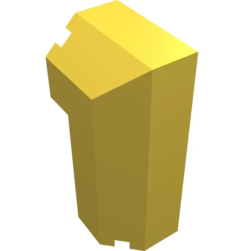 Brick Special Octagonal 2 x 2 x 3 1/3 Corner