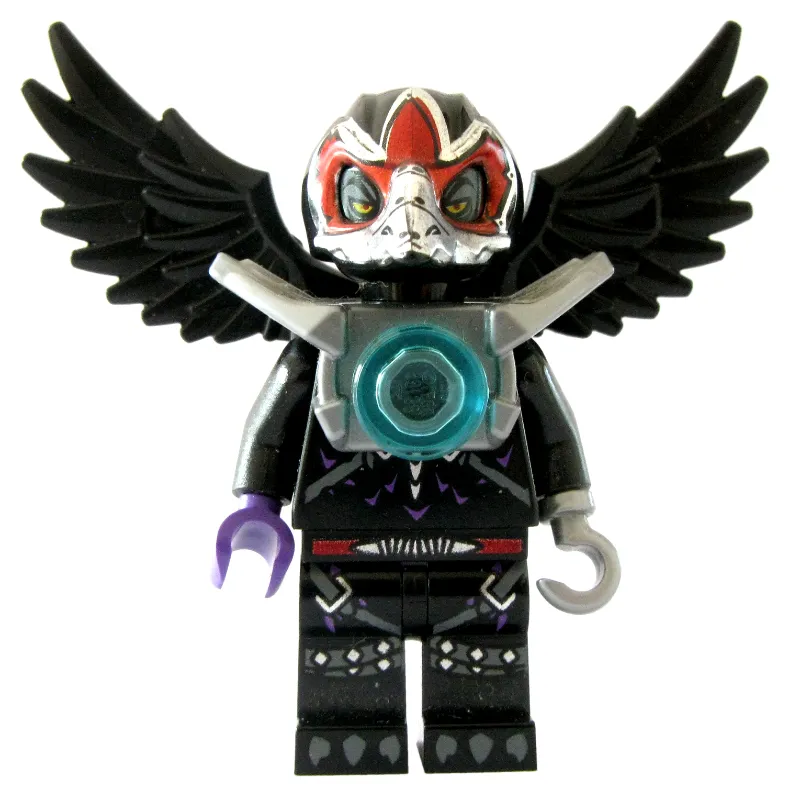 Razar with Flat Silver Shoulder Armor