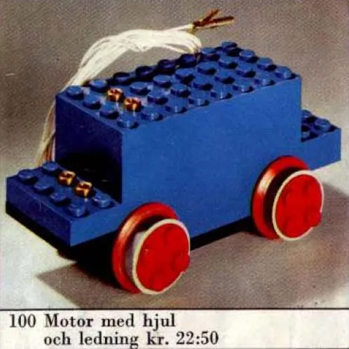 4.5V Motor with Wheels (Small Version)