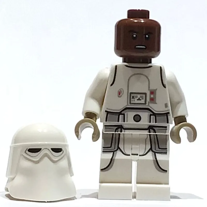 Snowtrooper, White Hips, Reddish Brown Head
