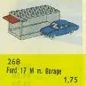 1:87 Ford Taunus 17M with Garage