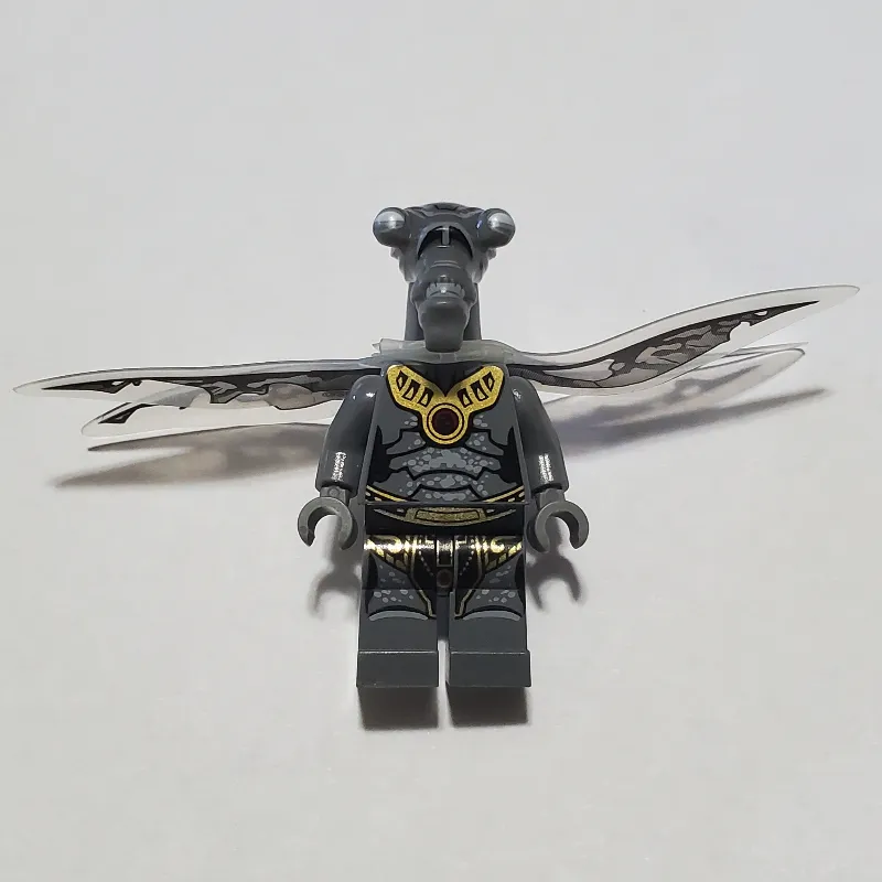 Geonosian Zombie, Dark Bluish Gray, Wings