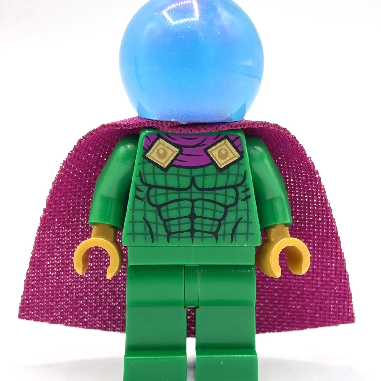Mysterio, Green Outfit, Opal Trans-Light Blue Helmet