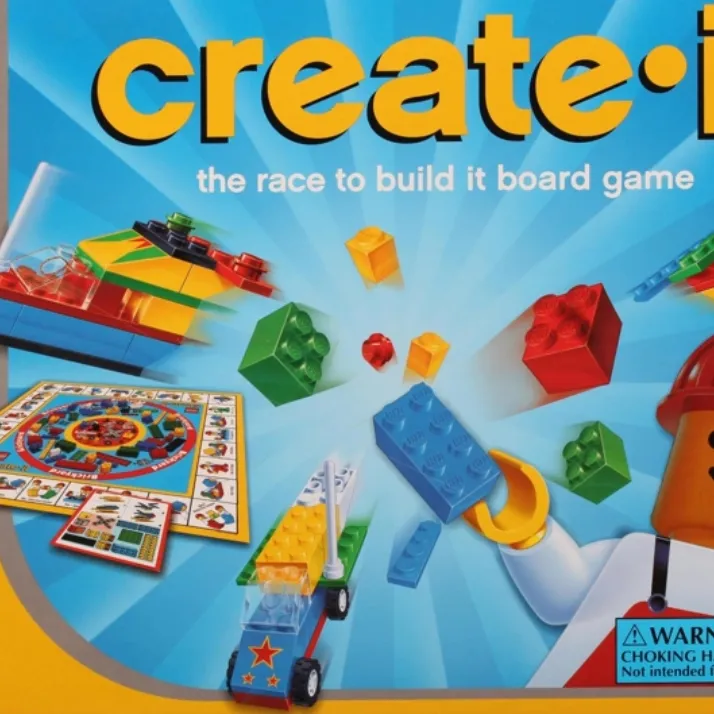 The Race to Build It Board Game