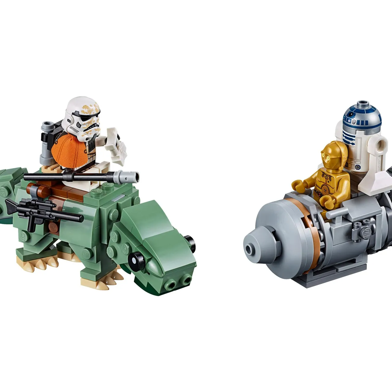 Escape Pod vs. Dewback Microfighters