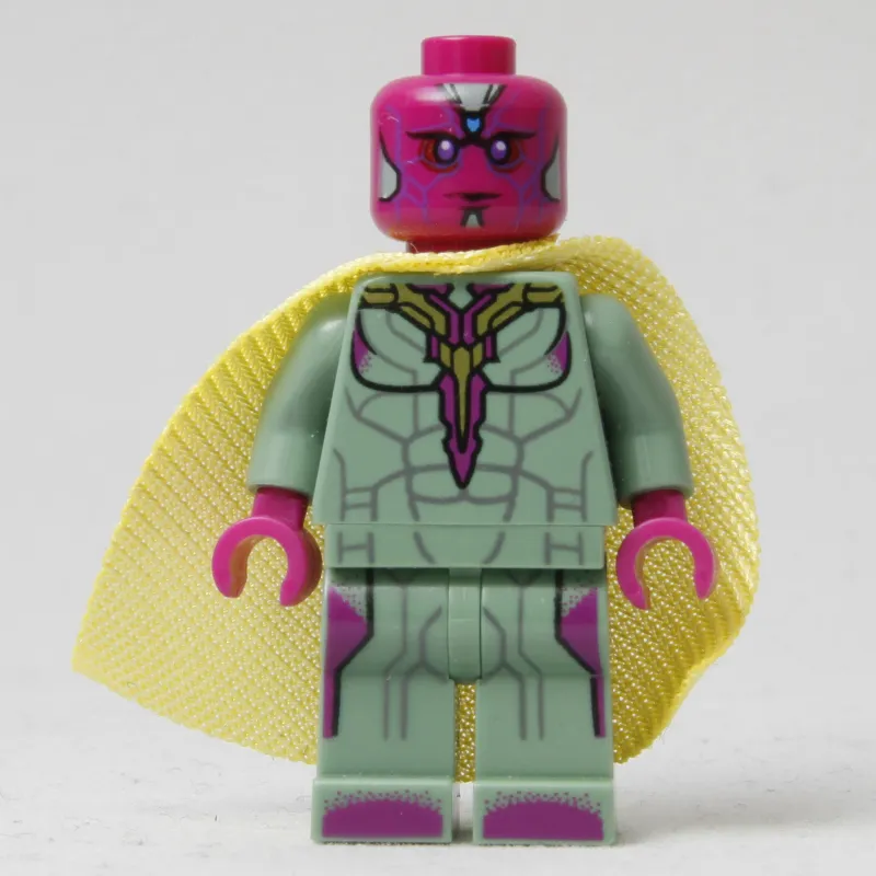 Vision with Infinity Stone on Forehead