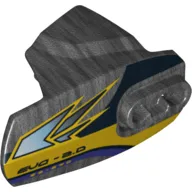 Large Figure Limb Cover, Size 5, Armor with Ball Joint Socket with 'EVO 2.0' Print