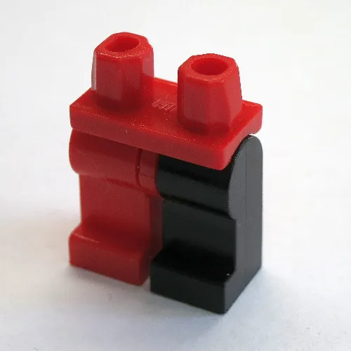 Hips and Black Left Leg, Red Right Leg [Plain]