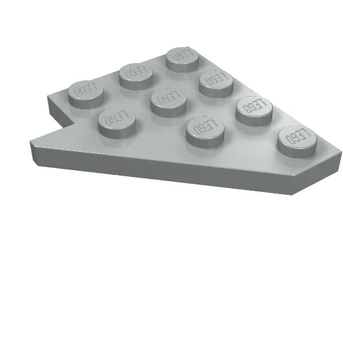 Wedge Plate 4 x 4 Wing Right