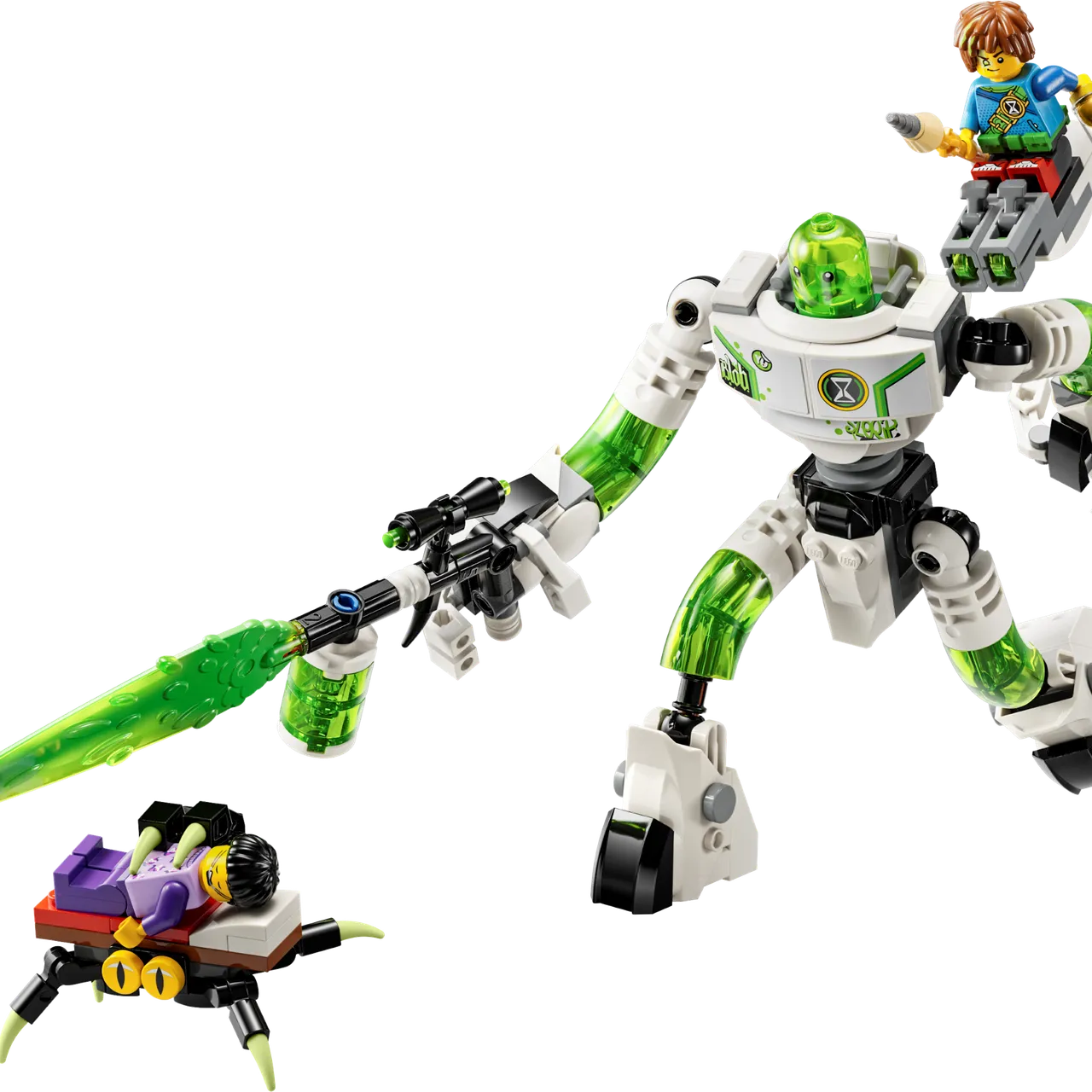 Mateo and Z-Blob the Robot