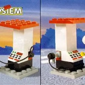 Petrol Station Attendant and Pump