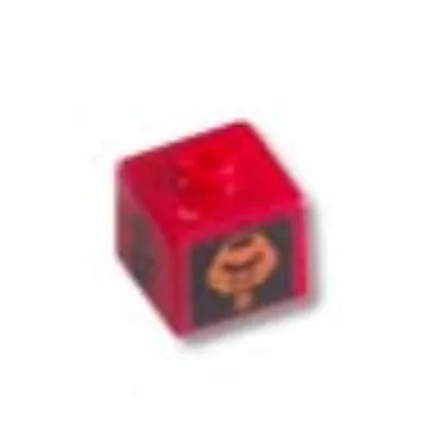 Pen Bead, Square with Turaga Vakama, Huna Print