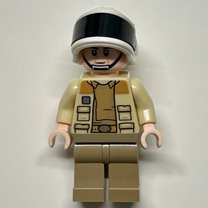 Captain Antilles, Dark Tan Undershirt, Single Sided Head