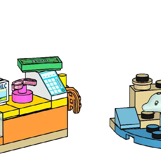 Surfing with Dolphin