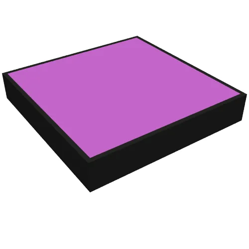 Tile 2 x 2 with Purple Square print