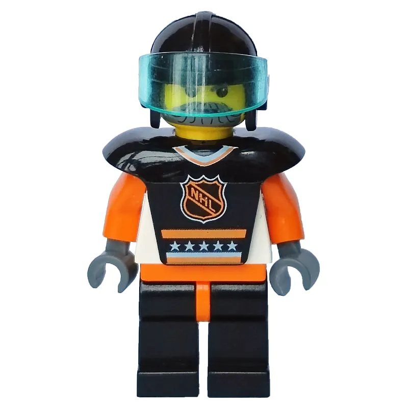 Hockey Player Black Vest #7