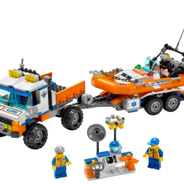 Coast Guard Truck with Speed Boat