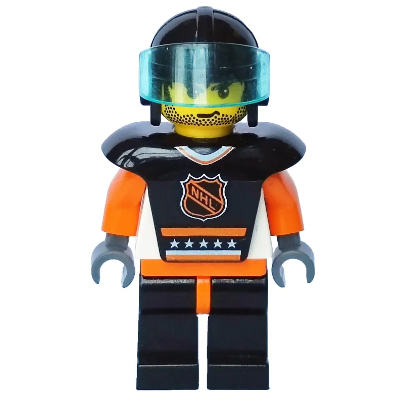 Hockey Player Black Vest #1