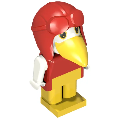 Fabuland Figure Crow 3 with Aviator Helmet