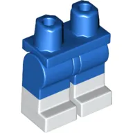 Hips with Blue Legs and White Boots Pattern