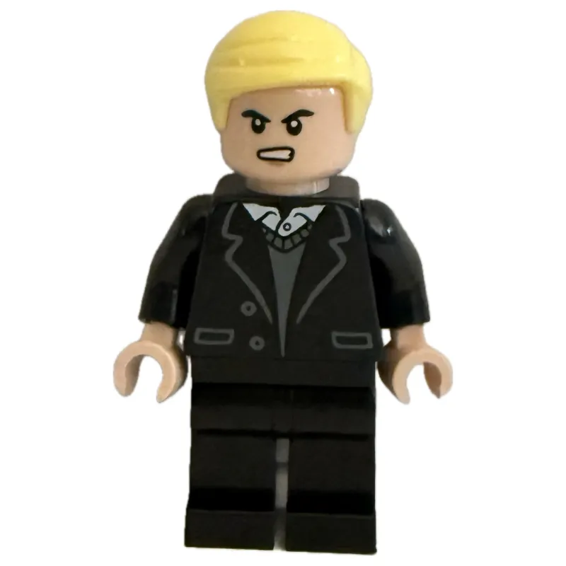 Draco Malfoy, Black Coat, Long Legs