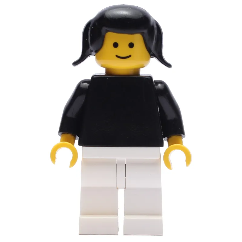 Woman - Black Torso, White Legs