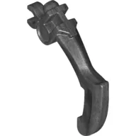 Large Figure Weapon Claw, Bent and Notched with Clip