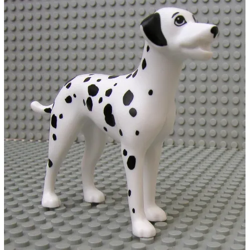 Scala, Animal, Dog (Domino) Dalmatian with Black Ears