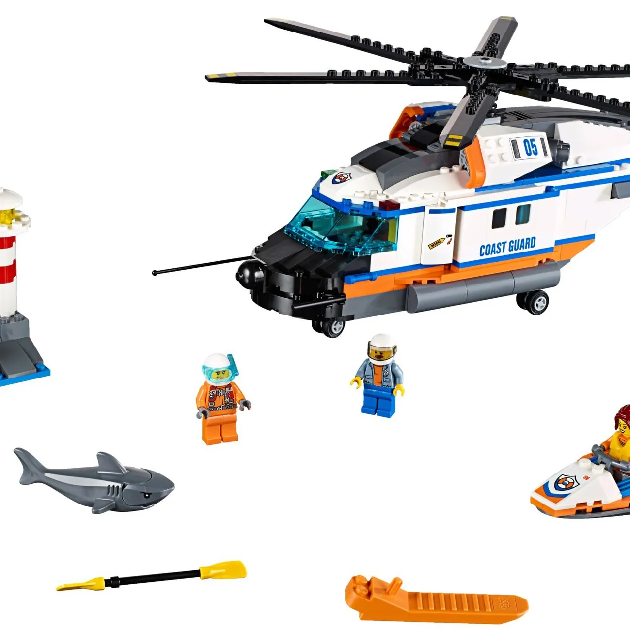 Heavy-Duty Rescue Helicopter