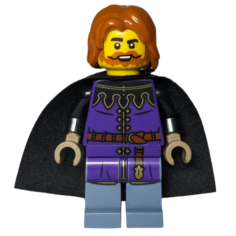 Tax Collector, Dark Purple Torso, Sand Blue Legs