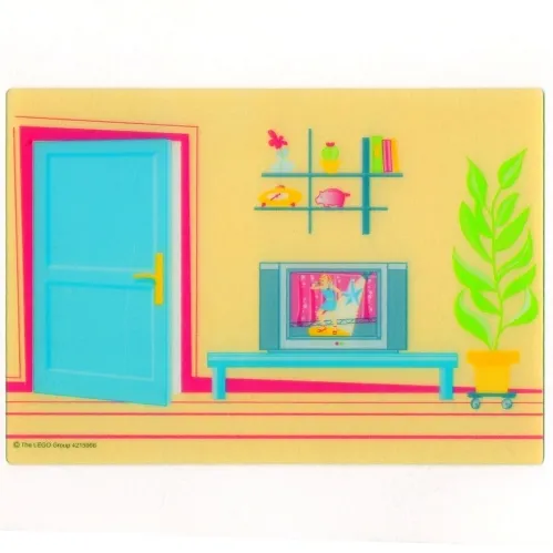 Backdrop, Belville Doll House Living Room