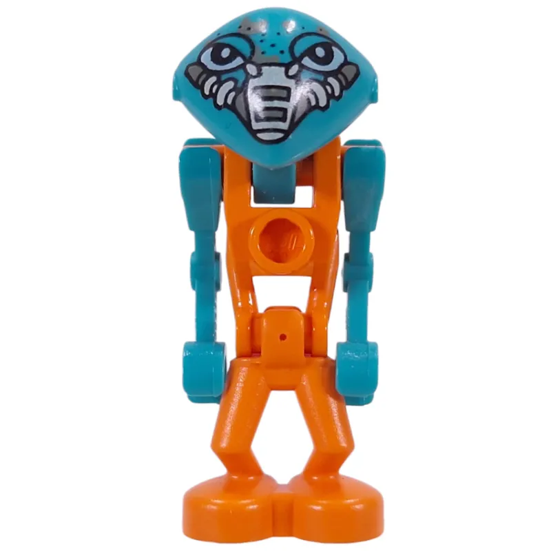 Martian, Orange with Face Mask