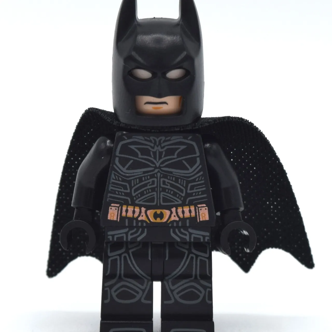 Batman, Black Suit, Black Cape and Cowl, Copper Utility Belt, Printed Legs (Dark Knight Trilogy)